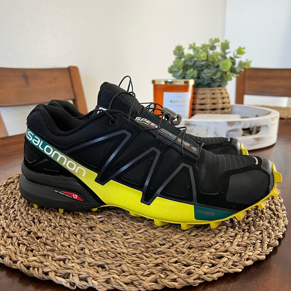 Mens Salomon Speed Cross 4 . Trail running shoes